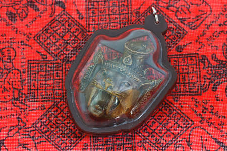 small buddha image used as amuletsの写真素材