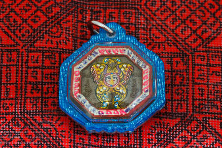 small buddha image used as amuletsの写真素材