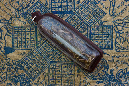 small buddha image used as amuletsの写真素材