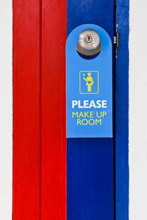 Please Make Up The Roomの写真素材