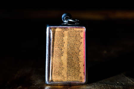 small buddha image used as amuletsの写真素材