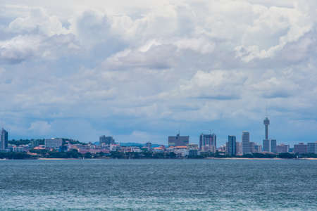 Flame Tower in Pattaya city buildings