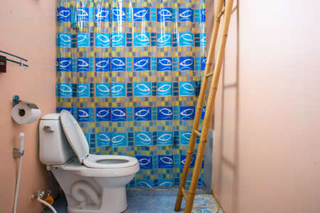 CHONBURI, THAILAND - 31 JULY 2015- Editorial: Fantastic restroom  interior at Lareena Hotelのeditorial素材