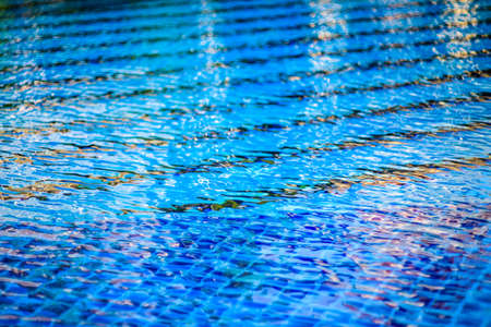 swimming pool water backgroundの写真素材