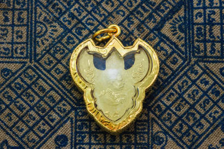 small buddha image used as amuletsの写真素材