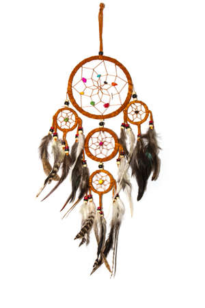 Native American Indian dream catcherの写真素材