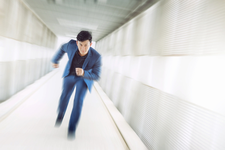 Young businessman starting to his careerの写真素材