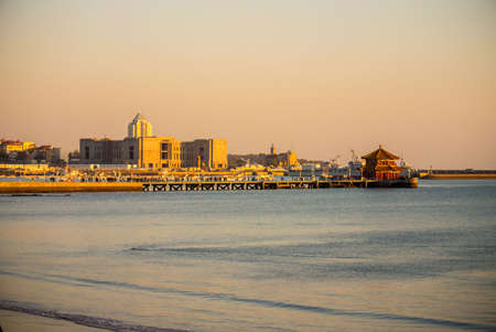 seashore of Qingdaoの写真素材