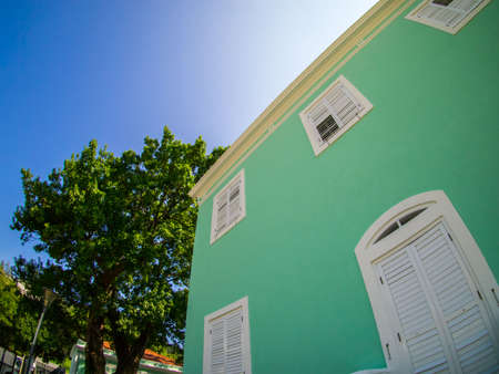 a traditional house in Macauのeditorial素材