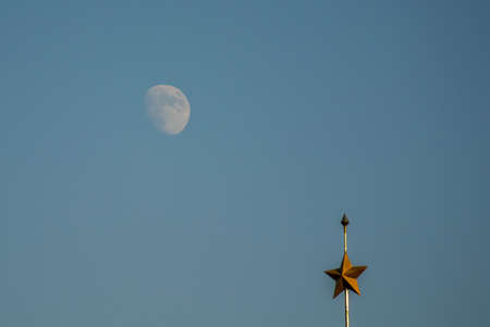 dusk in Qingdaoの写真素材