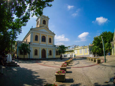a church in Macauのeditorial素材