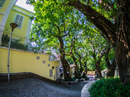 Street in mMcauの写真素材