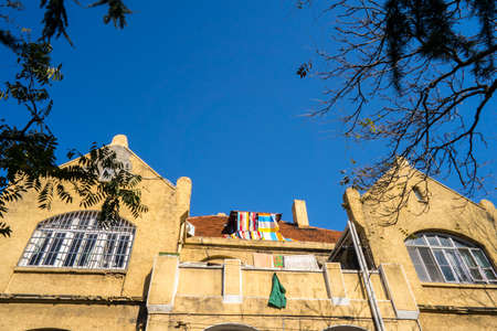 Old building in Qingdaoの写真素材