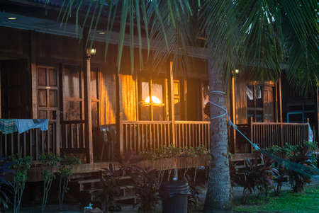 morning in the resort