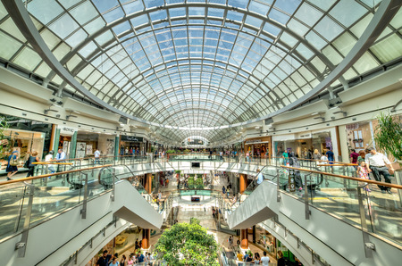 Istanbul, Turkey - July 16, 2015: Istinye Park shopping mall in Istanbul, Turkeyのeditorial素材
