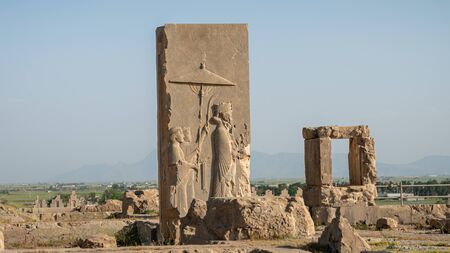 Persapolis, Iran - May 2019: Historical city of Persapolis in Shiraz, Iranのeditorial素材