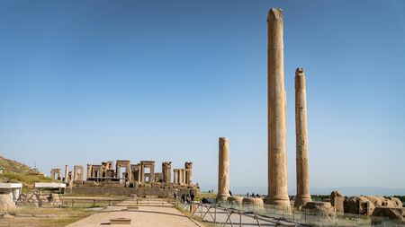 Persapolis, Iran - May 2019: Historical city of Persapolis in Shiraz, Iranのeditorial素材