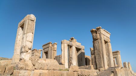 Persapolis, Iran - May 2019: Historical city of Persapolis in Shiraz, Iranのeditorial素材