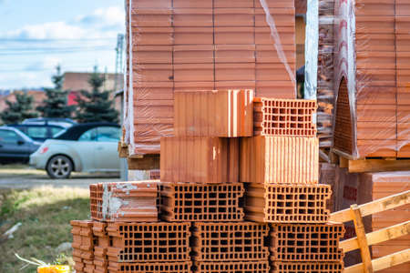 Blocks for the construction of residential buildings.