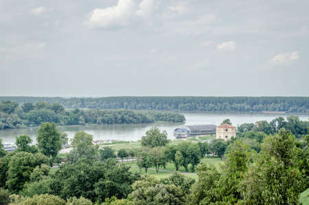 Belgrade, Serbia - July 29, 2014: The Old Fortress on Kalemegdan in the capital of Serbia, Belgrade....