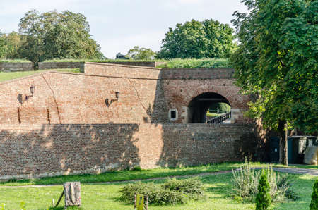 Belgrade, Serbia - July 29, 2014: The Old Fortress on Kalemegdan in the capital of Serbia, Belgrade.のeditorial素材