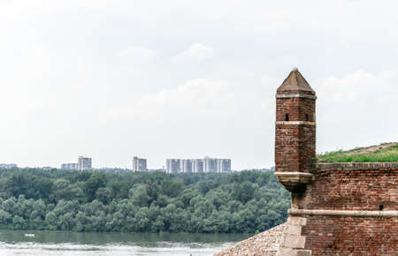 Belgrade, Serbia - July 29, 2014: The Old Fortress on Kalemegdan in the capital of Serbia, Belgrade....