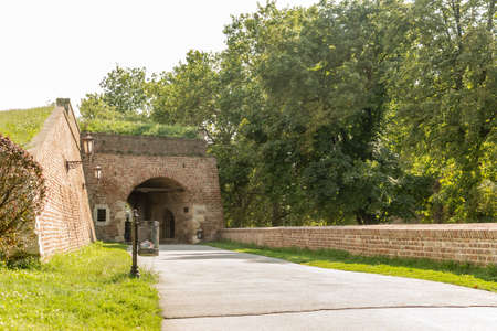 Belgrade, Serbia - July 29, 2014: The Old Fortress on Kalemegdan in the capital of Serbia, Belgrade.