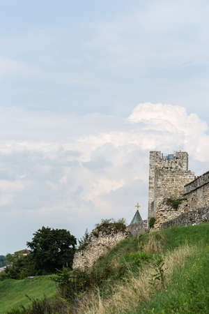 Belgrade, Serbia - July 29, 2014: The Old Fortress on Kalemegdan in the capital of Serbia, Belgrade.のeditorial素材