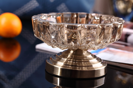 ashtray on the deskの写真素材