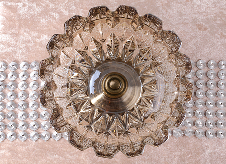 ashtray on the deskの写真素材