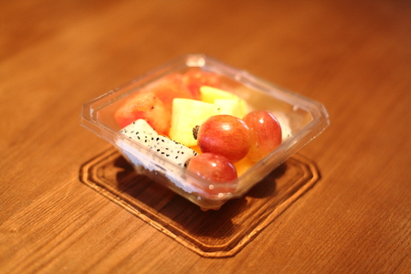 Healthy fruit saladの写真素材
