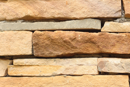 pattern of decorative stone wall surface or backgroundの写真素材