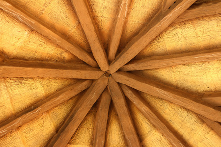 Background image of old wood from nature.の写真素材