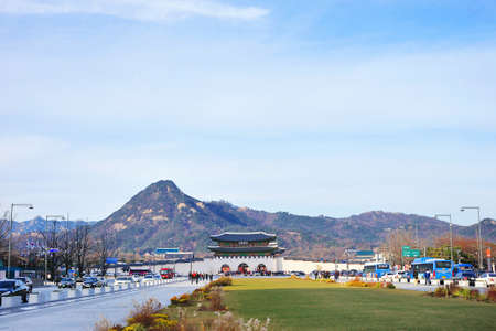 South Korea Gyeongbokgung Palaceのeditorial素材