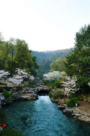 China, Hangzhou, taiziwan Parkの写真素材