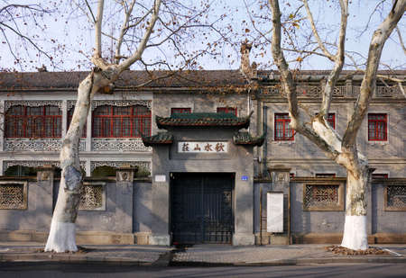Ancient building in Hangzhouのeditorial素材