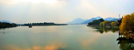 Hangzhou xianghu Lakeの写真素材