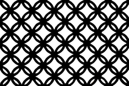 Chinese-style lattice designの写真素材