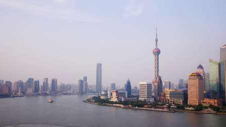 Shanghai Huangpu River scenery