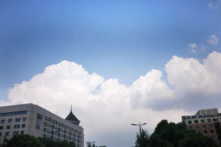 Sunny skyの写真素材