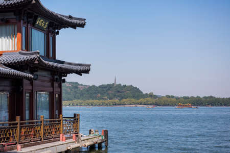 Hangzhou West Lakeのeditorial素材
