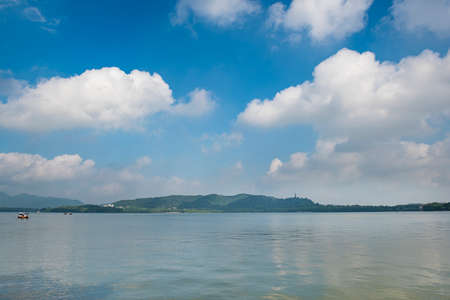 Hangzhou West Lakeの写真素材