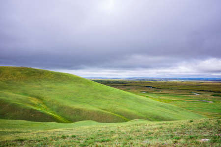 Inner Mongolia Hulun Buir Cai Dai River Wetlandの写真素材