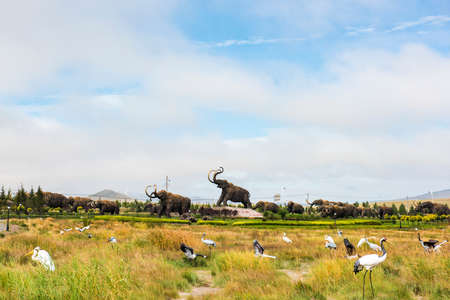 Inner Mongolia mammoth Parkのeditorial素材
