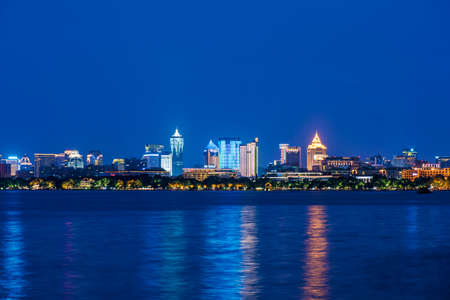 Night view of Hangzhou
