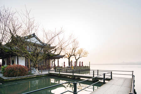 west lake scneryのeditorial素材