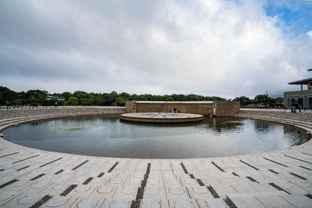 Zhoushan Zhujiajian international sand sculpture art squareのeditorial素材