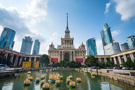 Shanghai Exhibition Centerのeditorial素材