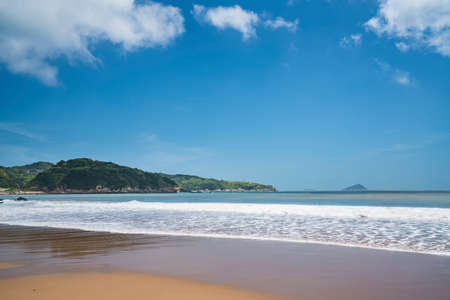 beach side sceneryの写真素材