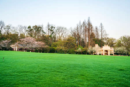 Hangzhou Taiziwan Parkの写真素材
